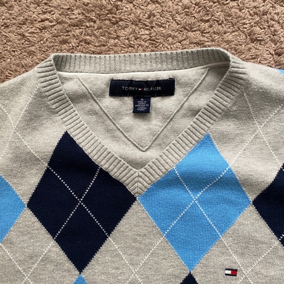 Tommy Hilfiger Plaid Sweater - Picture 2 of 5